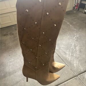 Vince Camuto Women's Fimulie Embellished Over The Knee Boot